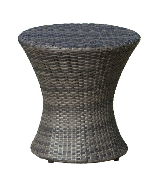 Rushmere Wicker/Rattan Side Table Joss & Main